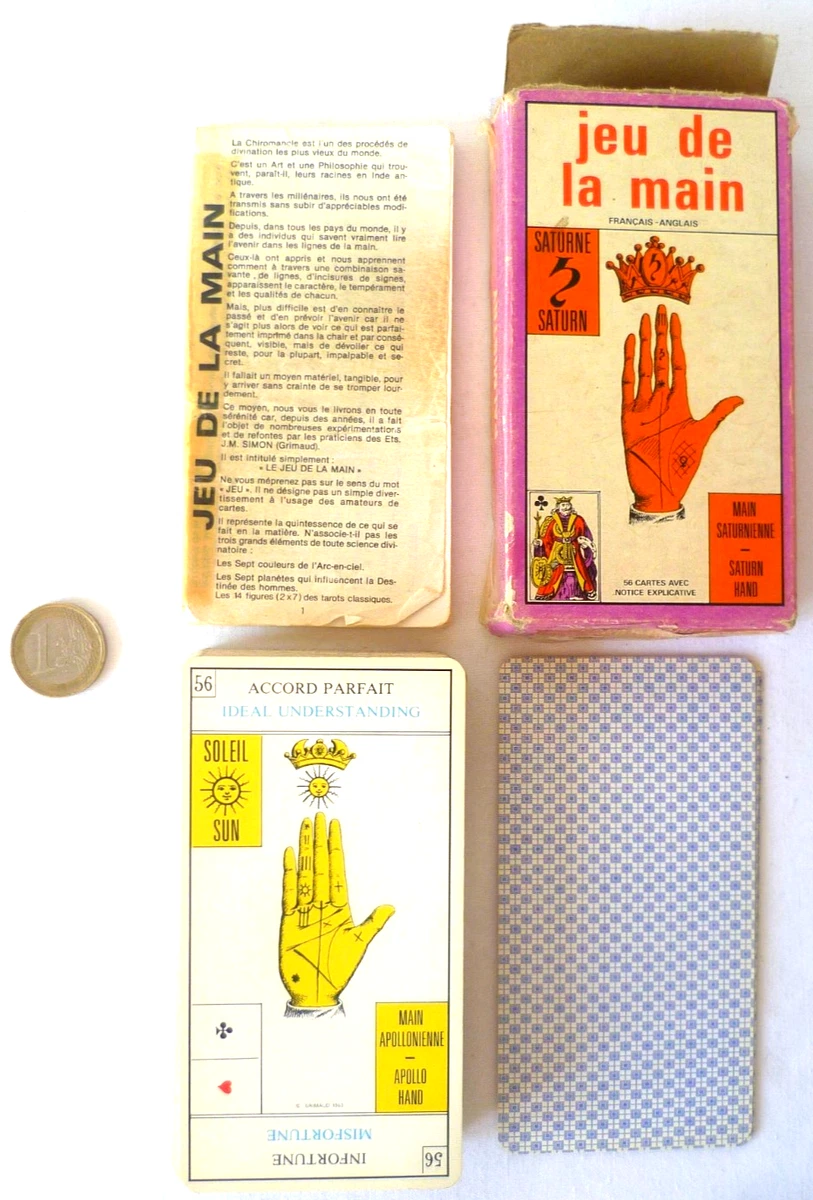 Jeu De Tarot Ancien Grimaud & Chartier – XIXème Siècle – Complet