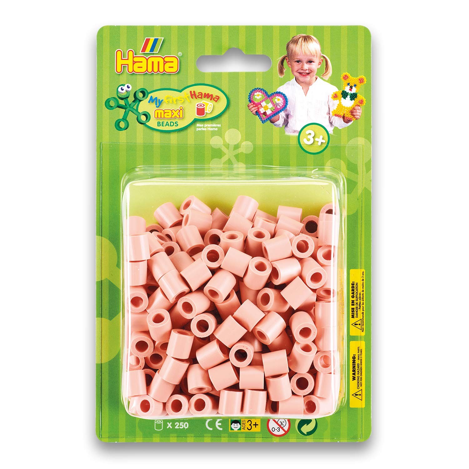 Hama Perlen 8526 Maxi Iron-on Beads, Multicoloured, Klein