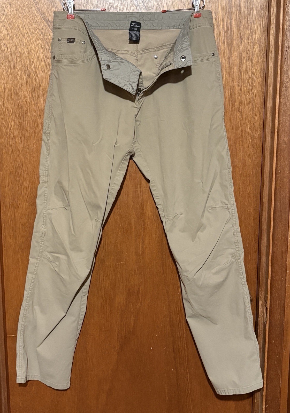 Kuhl Men's Revolvr Pants 36x36 Beige Patina Dye for Hiking Camping Outdoors