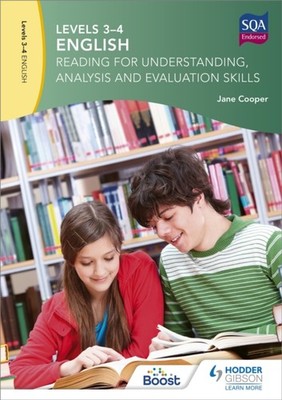 Levels 34 English Reading for Understanding Analysis  by Jane Cooper PAPERBACK
