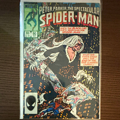 Marvel Comics Peter Parker, The Spectacular Spider-Man #90 (1985) Stern