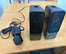 Creative 2.0 Channel Wired Computer Speakers 3.5mm Jack Volume Control Black