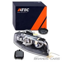 Atec Scheinwerfer H7/H7 Rechts MIT Stellmotor FÜR Audi A3 8P 03-08