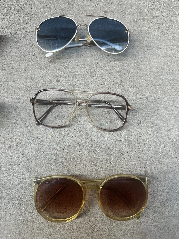 Lote de 6 Gafas de Sol Ray-Ban Vintage Retro Aviador Ojo de Gato Estilos Mixtos COMO ESTÁN Foto 4 de 4