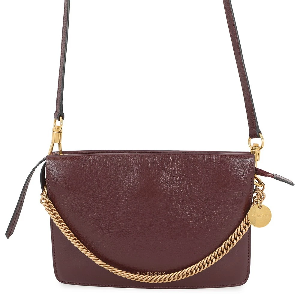 Givenchy — Givenchy CROSS3 2WAYBag Leather / suede Bordeaux BB501JB07L506