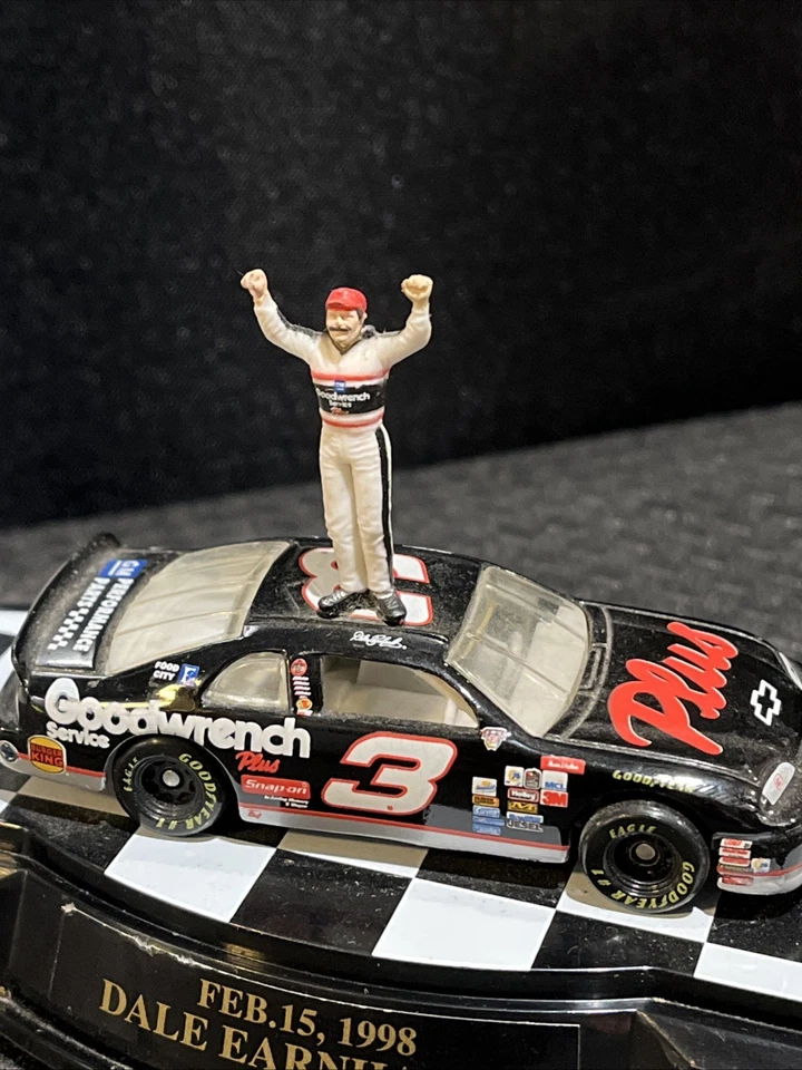 NASCAR / Dale Earnhardt #3 Diecast coche de carreras 1998 y conjunto de fotos solamente Foto 4 de 4