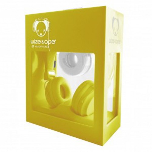 Wize & Ope Headphone Yellow - Afbeelding 2 van 2