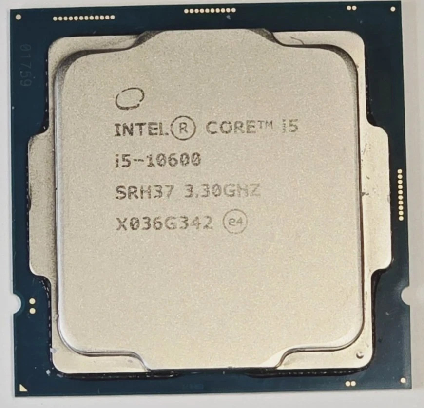 10th Gen Intel Core i5-10600 CPU 3.3GHz (Turbo 4.8GHz) 6-Core 12M