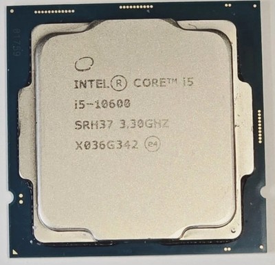 10th Gen Intel Core i5-10600 CPU 3.3GHz (Turbo 4.8GHz) 6-Core 12M