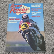 Rare Vintage Road Racer August 1989 No 26 Issue Magazine Motor Sport Ron Haslam