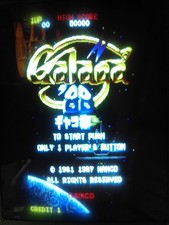 vintage " GALAGA 88" arcade pcb org.NAMCO, jamma,