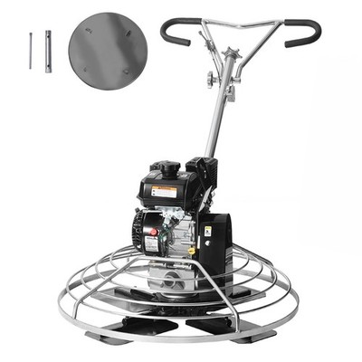 Uimoso 38  6HP Walk-Behind Cement Power Trowel Gas-Powered with Float Pan Blade