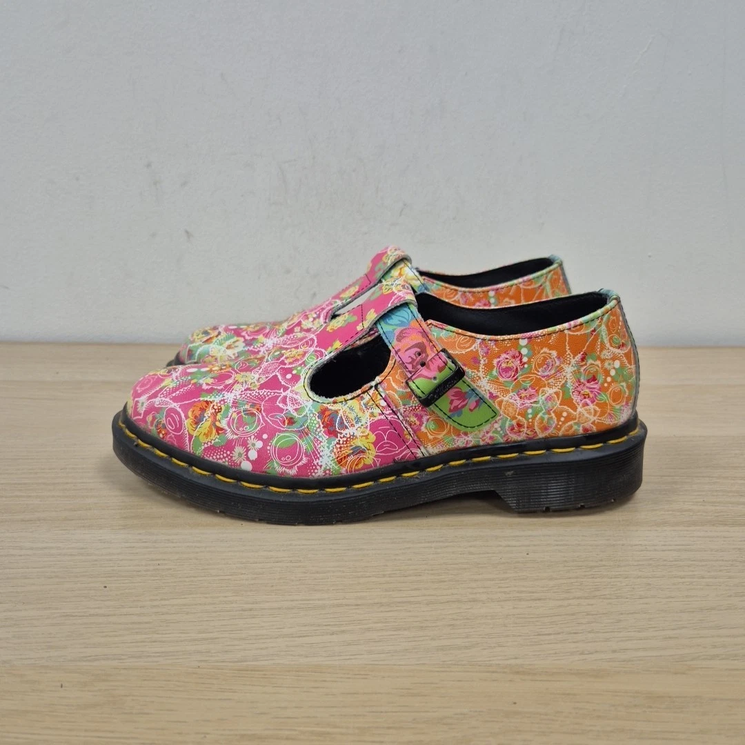 Dr. Martens Mary Jane Floral Women's Leather Upper for sale | eBay