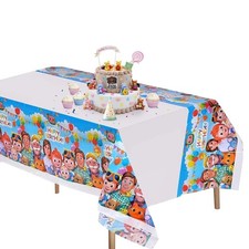 60 PCS Cocomelon Party Supplies for Birthday Decorations Kids Birthday Decor