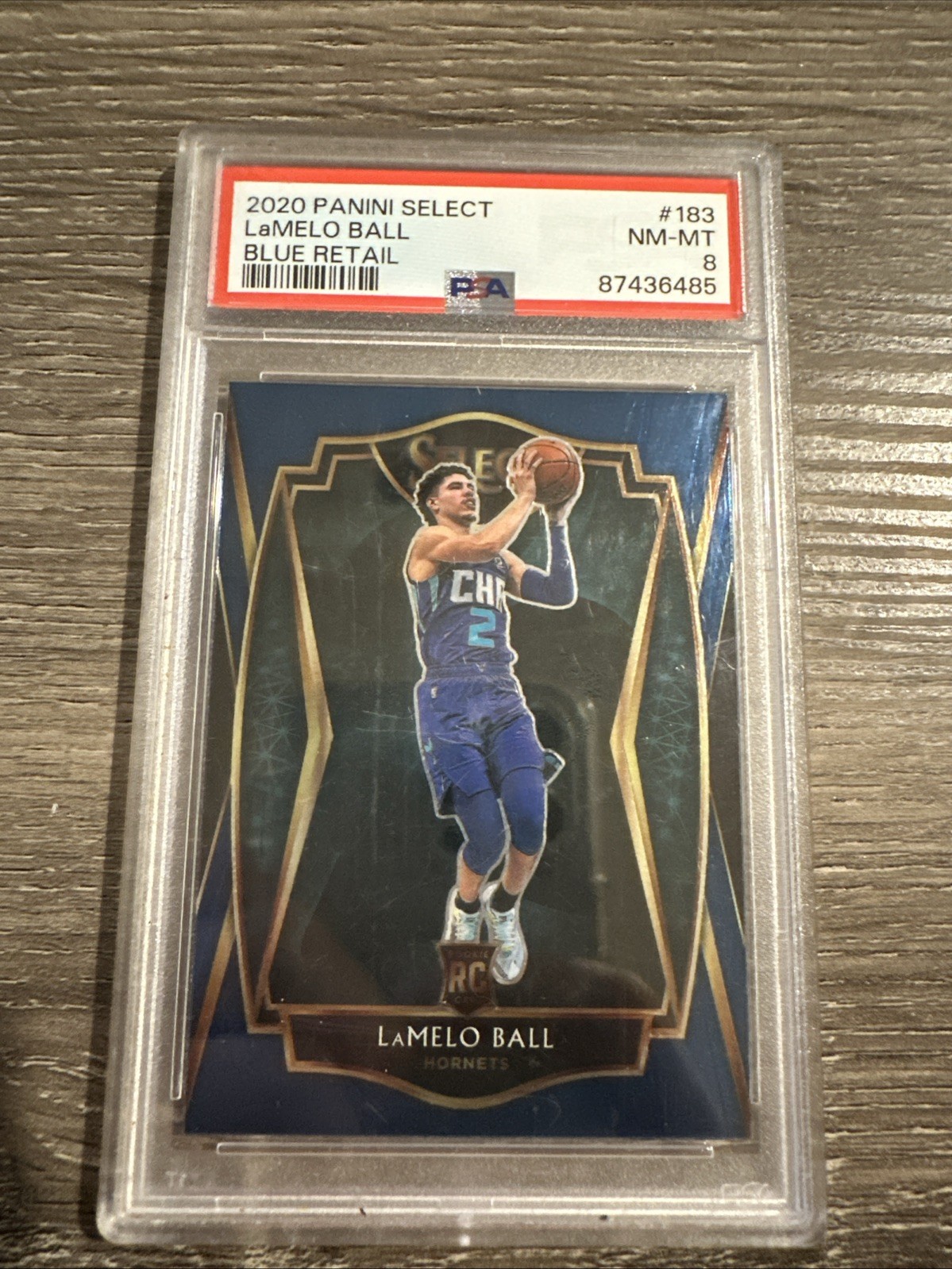 2020-21 Panini Select - Premier Level LaMelo Ball #183 Blue (RC)