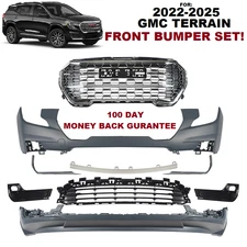 FITS 2022 2023 2024 2025 GMC Terrain  Front Bumper Cover Assembly Kit Denali