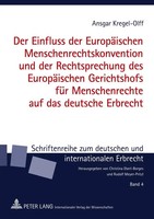Ansgar Kregel-Olff | Der Einfluss Der EuropäIschen Menschenrechtskonvention...