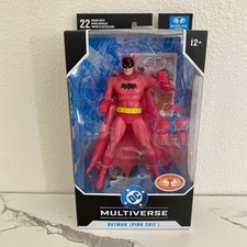 McFarlane DC Multiverse Batman Pink Suit Figure Red Platinum Edition