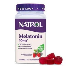 Natrol Melatonin 10mg Gummies, 140 Count Sleep Aid for Adults Support
