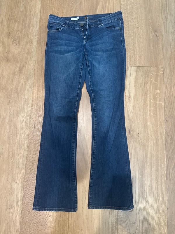 Kut From The Kloth Farrah Baby Bootcut Jeans Womens Sz 6