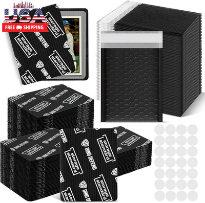 Ding Defend Card Shipping Protector Envelope Bubble Mailer Kit with 110 Card Shi