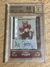 2005 Playoff Contenders Alex Smith BGS 9.5 Rookie Ticket Auto W/Error label