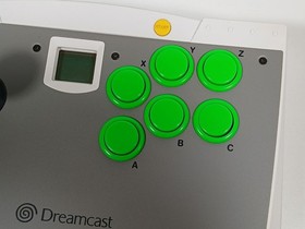 Dreamcast Arcade Stick Hkt-7300 For Sega  Vintage SEGA JPN Limited Edition Rare