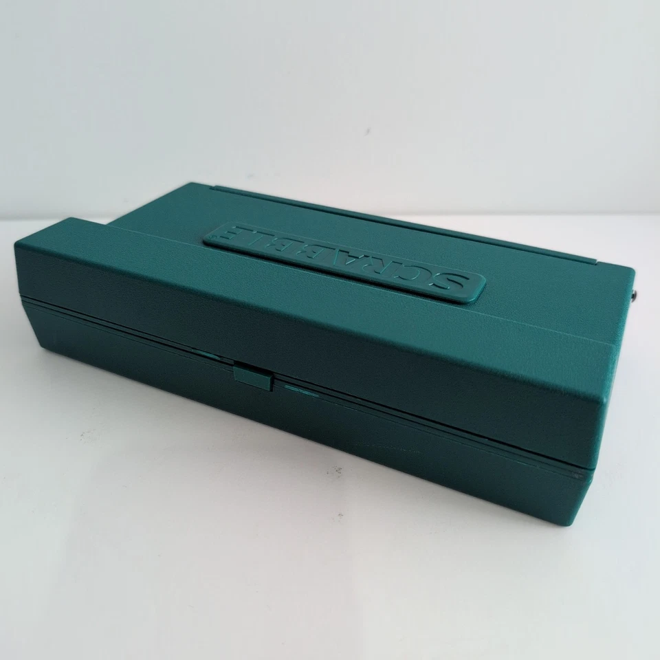 SCRABBLE Deluxe Travel Edition - VINTAGE 1997 - HARD CASE - Complete Rare - Image 4 of 4