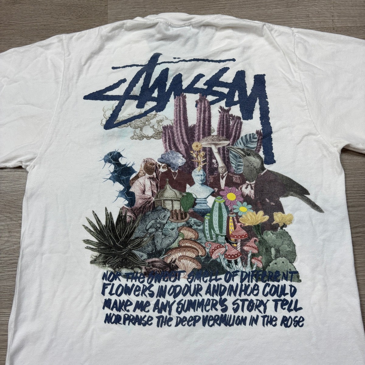 STÜSSY Psychedelic T-Shirt Mサイズ Buy Stussy Psychedelic Tee 'Black' - 1904663 BLAC | GOAT