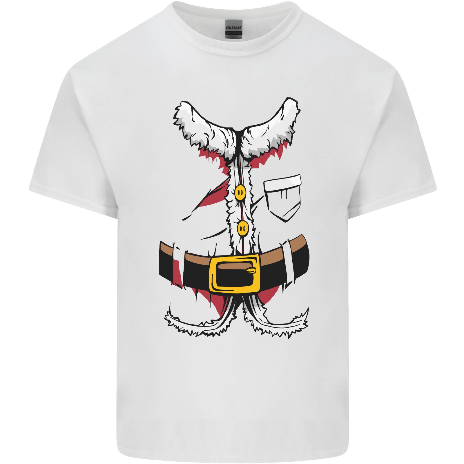 Navidad Papá Noel Disfraz Niños Camiseta Niños