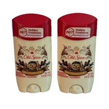 Old Spice Antiperspirant Deodorant Snickerdudel White Solid 2 Pack Exp 06/2026