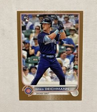 Greg Deichmann 2022 Topps Series 2 Gold Parallel #/2022 Rookie Card RC #395