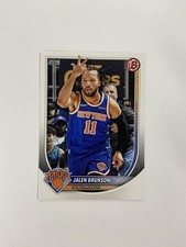Topps NBA 2025-26 Bowman Jalen Brunson New York Knicks #62  Base