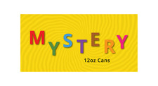 Dixie Narco 276e Vending Drink Label - "Mystery" 12oz Can - 3.59" x 1.75"