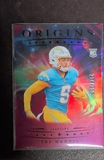 2025 Panini Origins - Rookies Tre Harris, Tre Harris #125 Holo Red /299 (RC)