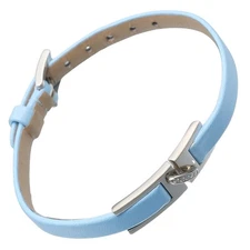 Chaumet Lian Bracelet K18 white gold/diamond/leather 7.2g Women