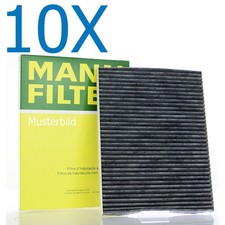 10x Mann-Filter Innenraumfilter Pollenfilter Filter Innenraumluft CU 25 012
