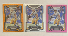 2023 Prizm Justin Herbert Pink Prizm, Orange Disco & Base. Lot-3 Chargers #158