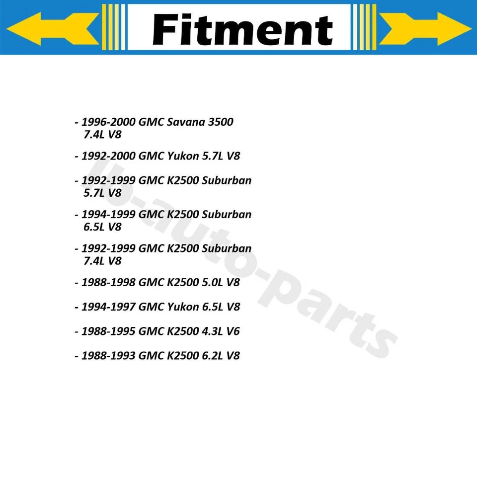 Manguera de freno central trasera primera parada para GMC K2500 6,2 L 1988-1993 1 PIEZA Foto 3 de 4