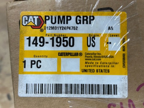 CAT Genuine OEM Reman 149-1950 20R-0962 Fuel Transfer Pump