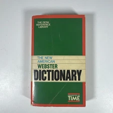 The New American Webster Dictionary (Paperback, 1972)
