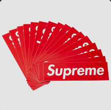 10 Supreme Box Logo Red Logo Sticker Decal -