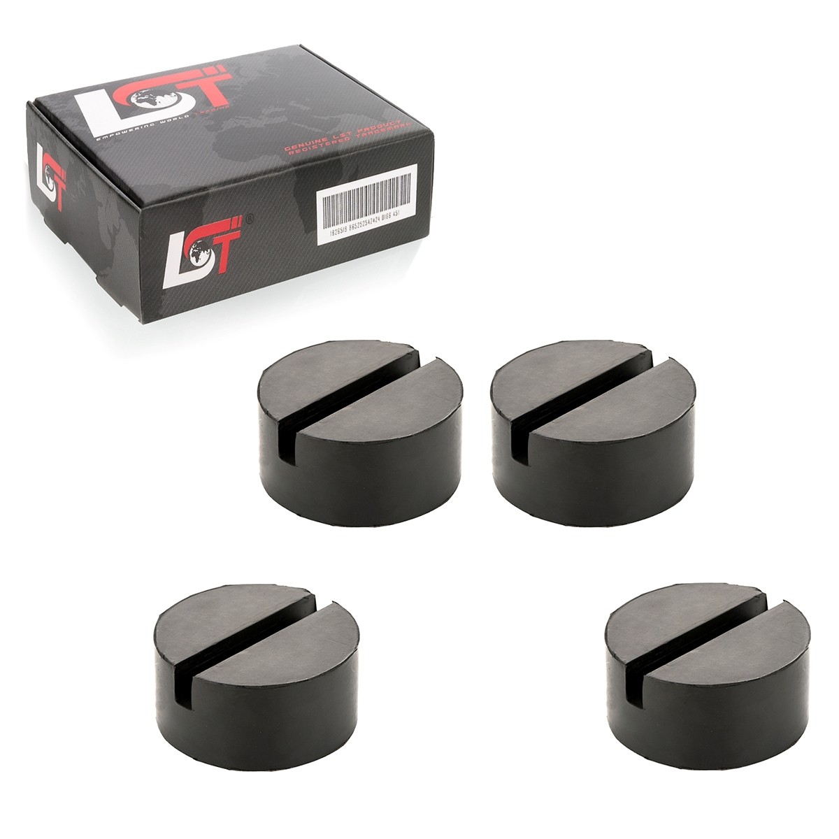 4x Jacking Point 75x35 mm Round Rubber Adapter Rubber Block for OPEL Car