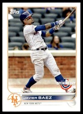 2022 Topps Opening Day Javier Baez New York Mets #79