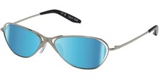 Revo NRGY by J Balvin Loop Polarized Metal Oval Sunglasses - RE600603BL