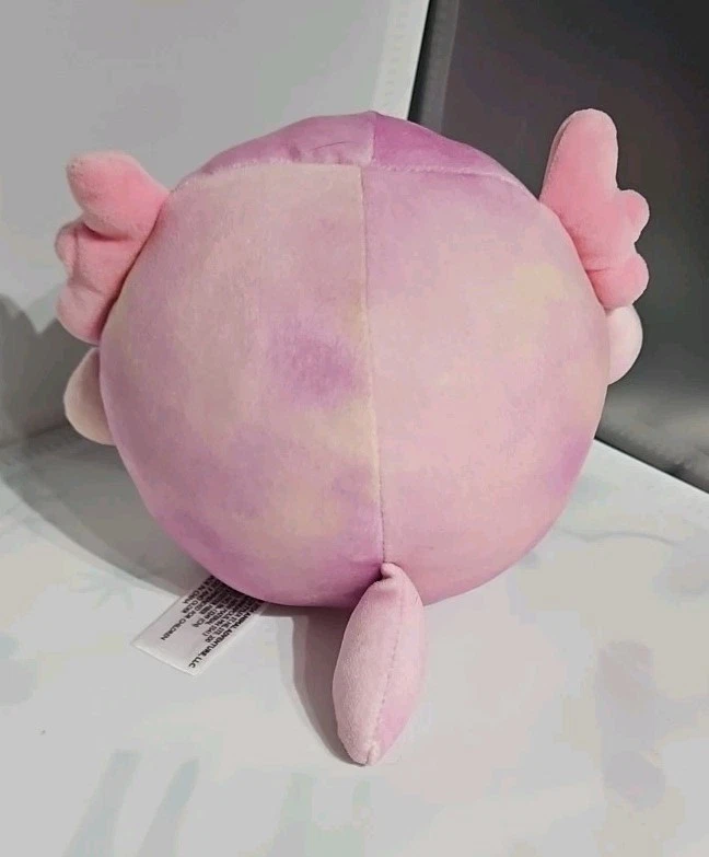 Axolotl Plush Animal Adventure Pink Tie-Dye "5 Mint! - Image 3 of 4