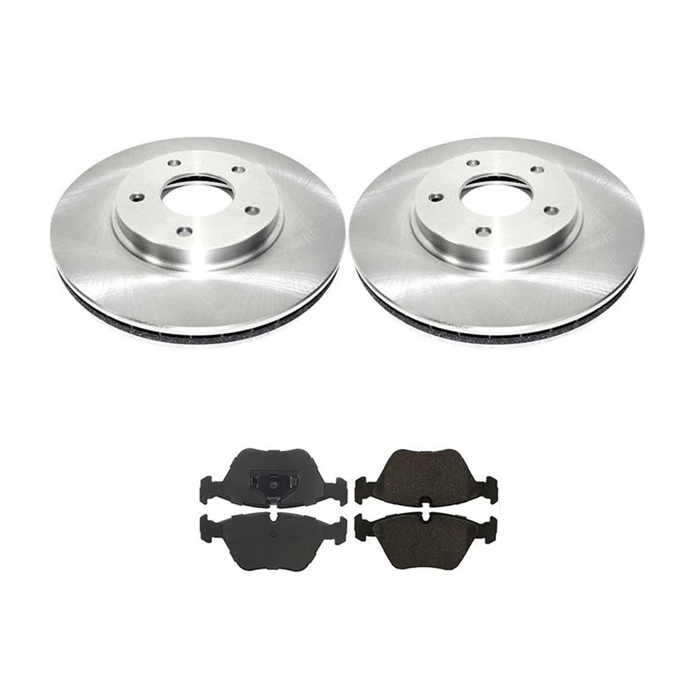Rotores de freno delanteros y pastillas de freno de cerámica de alta calidad para Jaguar XJ8 1998-2001 Foto 2 de 4