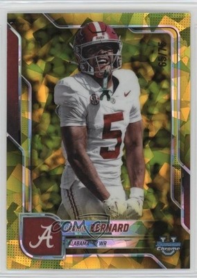 2025 Bowman U Chrome Sapphire Yellow /75 Germie Bernard #187 1h1