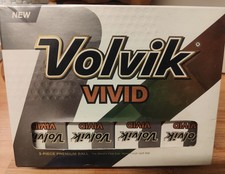 Volvik Vivid Matt Premium Golf Balls High Visible Bright Long Distance -11 Balls