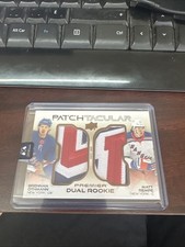 24-25 Premier Dual Rookie Patchtacular Chest Matt Rempe Brennan Ottomann 25/25